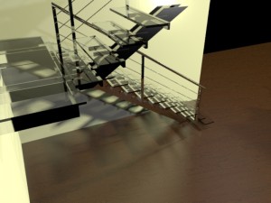 scala vetro acciaio scalini vetro vetra vetrate artistiche porte vetro architettura (12)